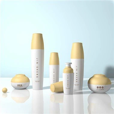 Weiße Hautpflegeverpackung