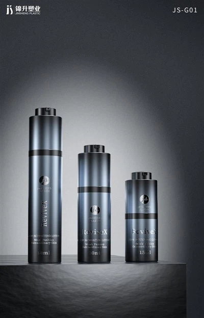 Mattschwarze Vakuumpumpenflasche